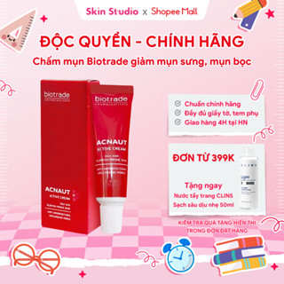 [ĐỘC QUYỀN] Kem chấm mụn Biotrade ACNAUT ACTIVE CREAM/LOTION giảm mụn viêm, mụn nội tiết