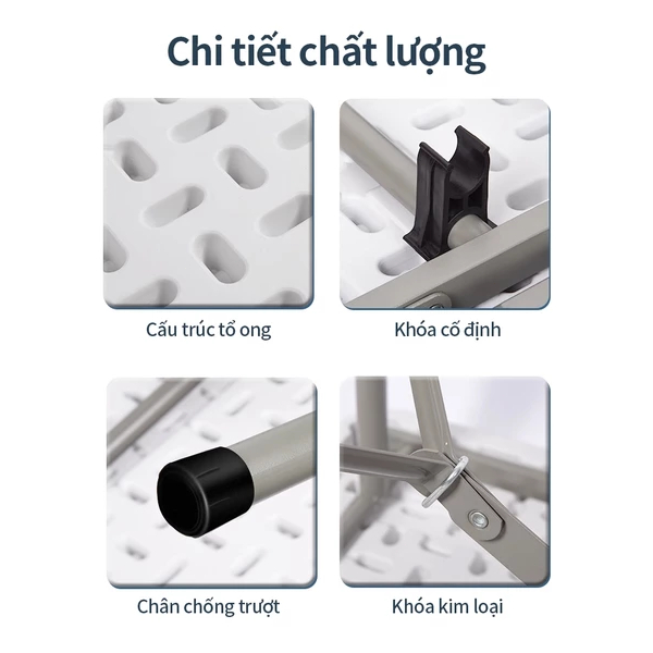 Bàn Gấp Gọn Ngoài Trời bàn cắm trại bàn dã ngoại di động đi làm, sử dụng tại nhà 1.2m/1.8m | BigBuy360 - bigbuy360.vn