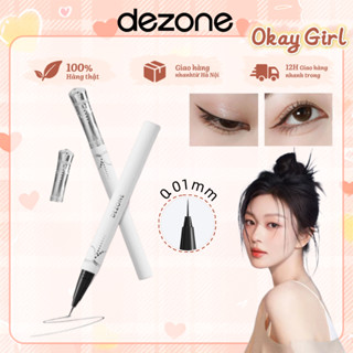  DEZONE Bút Kẻ Mắt Cổ Tích Kim Mịn Bút Lỏng Không Thấm Nước Không Nhòe Chống Mồ Hôi Lâu Trôi 