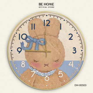  Tranh Đồng Hồ Tròn Treo Tường Tráng Gương Cute Ngộ Nghĩnh Decor Phòng Ngủ Phòng Khách Phòng Bé - BeHome Decor 