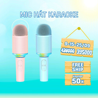 Micro Karaoke Bluetooth Cầm Tay Mic Hát Karaoke Không Dây Đa Năng Chất Lượng Cao Tiện Dụng Và Chuyên Nghiệp Mic Ws-900