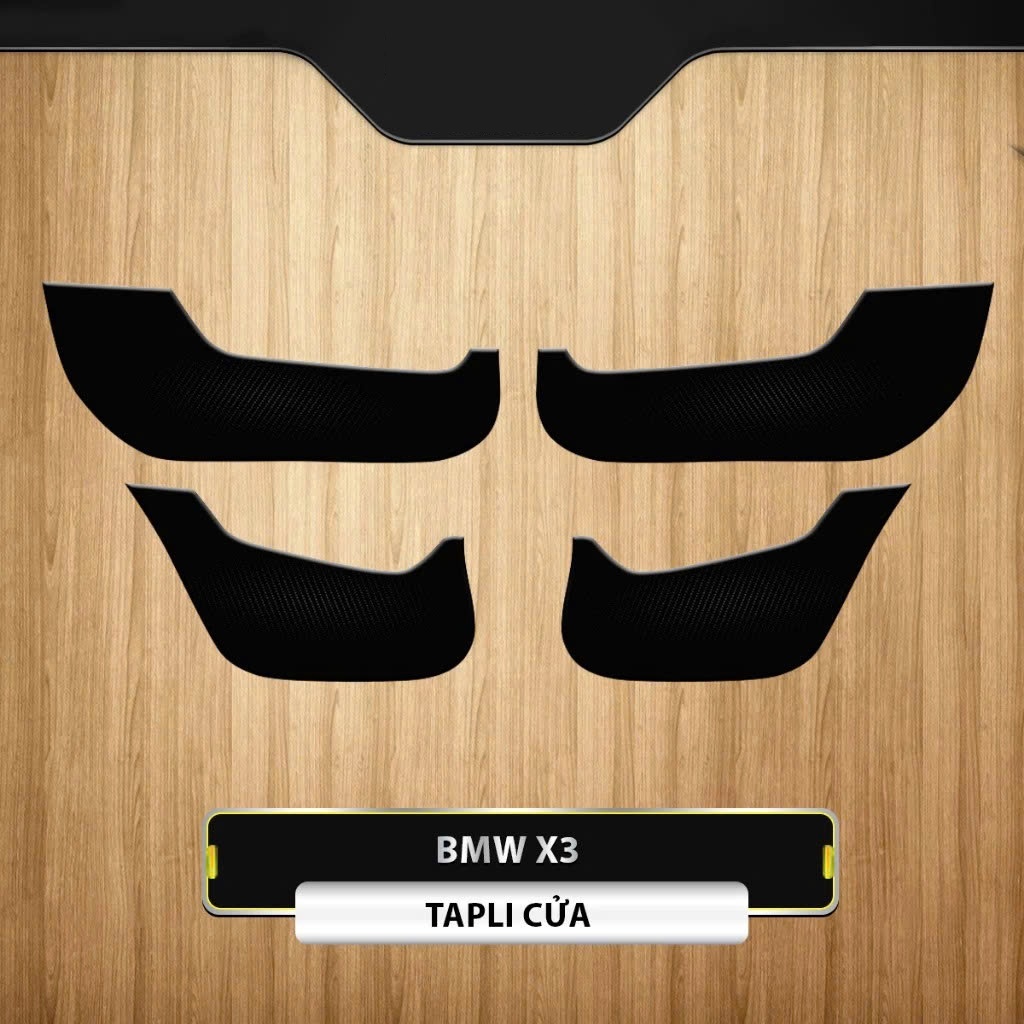 BMW X3 - Bộ decal dán chống xước tapli 4 cửa xe BMW X3 - AUTO Ngọc Thắng