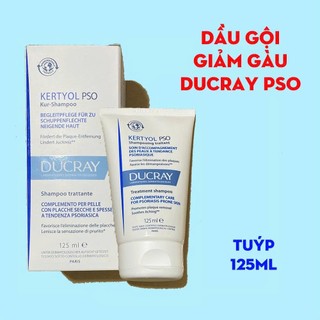 Dầu gội giảm gàu mảng, giảm ngứa ducray kertyol pso 125ml