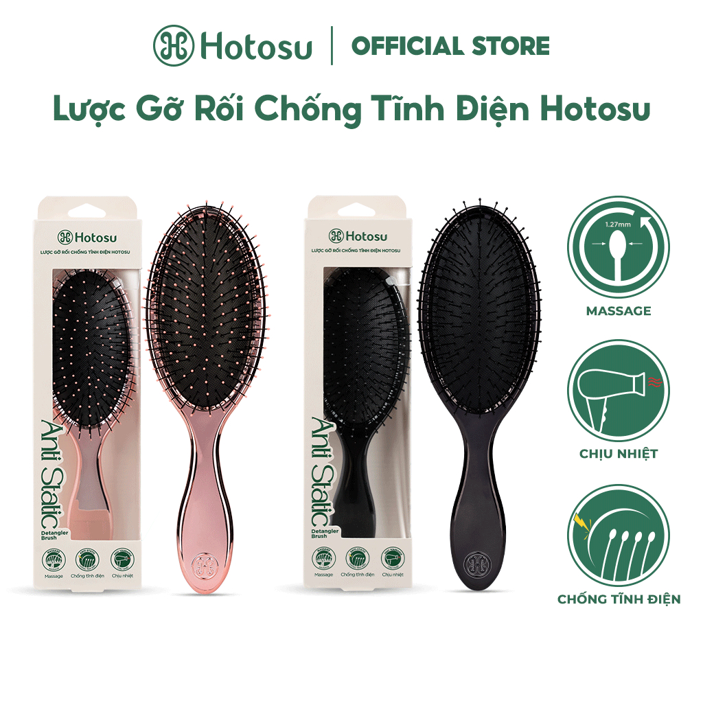 LƯỢC GỠ RỐI CHỐNG TĨNH ĐIỆN HOTOSU