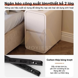MY Tủ đầu giường tab kê đầu giường, tủ đựng đồ nhiều ngăn decor phòng chất liệu gỗ MDF | BigBuy360 - bigbuy360.vn