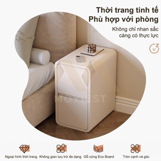 MY Tủ đầu giường tab kê đầu giường, tủ đựng đồ nhiều ngăn decor phòng chất liệu gỗ MDF | BigBuy360 - bigbuy360.vn