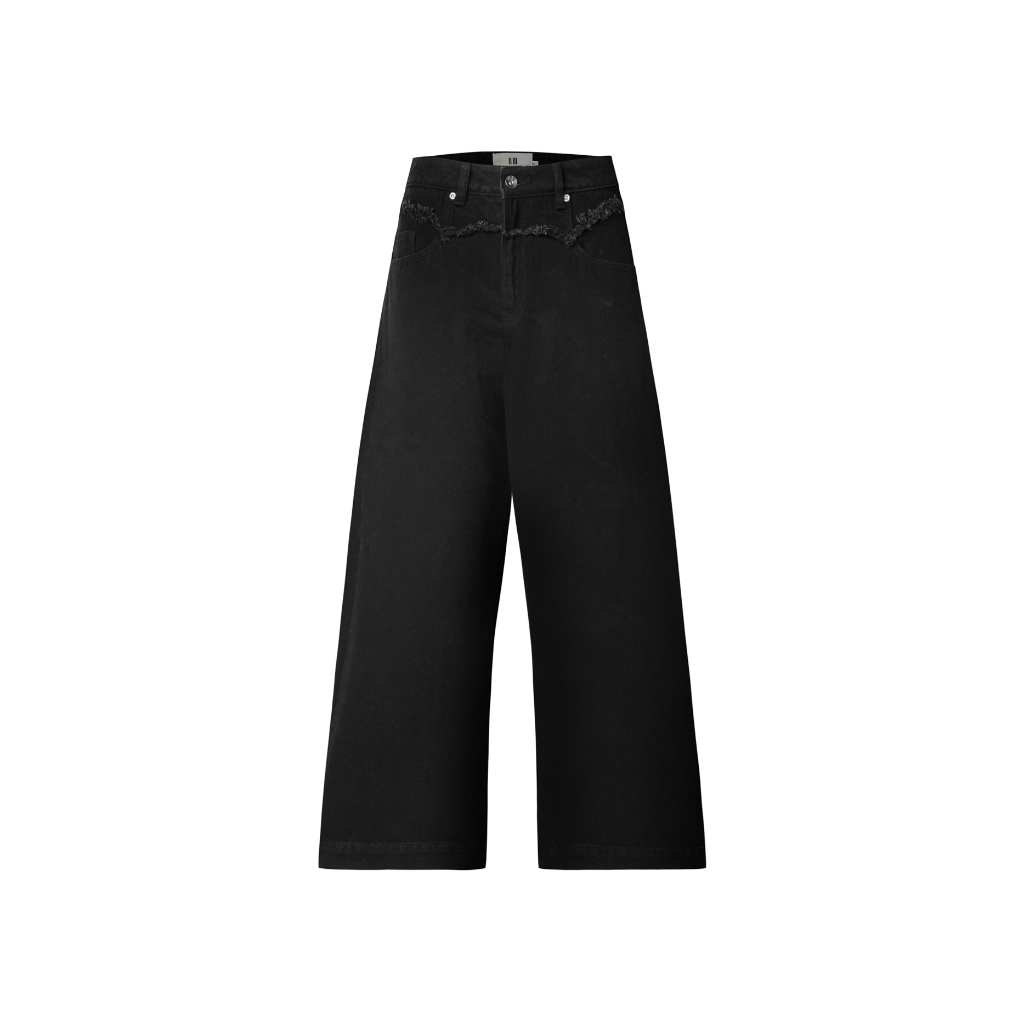 Quần hai lưng Double Waist Pants 02/ Black  23september