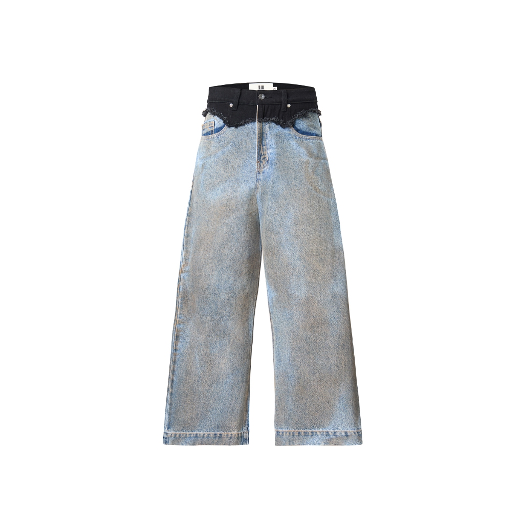 Quần hai lưng Double Waist Pants / Dirty Blue 23september