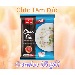 Combo 15 gói Cháo cá VIFON 50gr/gói