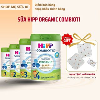 [DATE 2027] Sữa HIPP ORGANIC COMBIOTIC SỐ 1, SỐ 2, SỐ 3, SỐ 4 Hỗ Trợ Tiêu Hóa, Tăng Chiều Cao Cho Trẻ