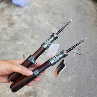  Cần Lure Rút Cao Cấp Mini Thu Gọn 28-31cm Pha Lê Suối - Crystal Spring -Độ Cứng L chuyên lure suối ,cá nhỏ cảm giác 