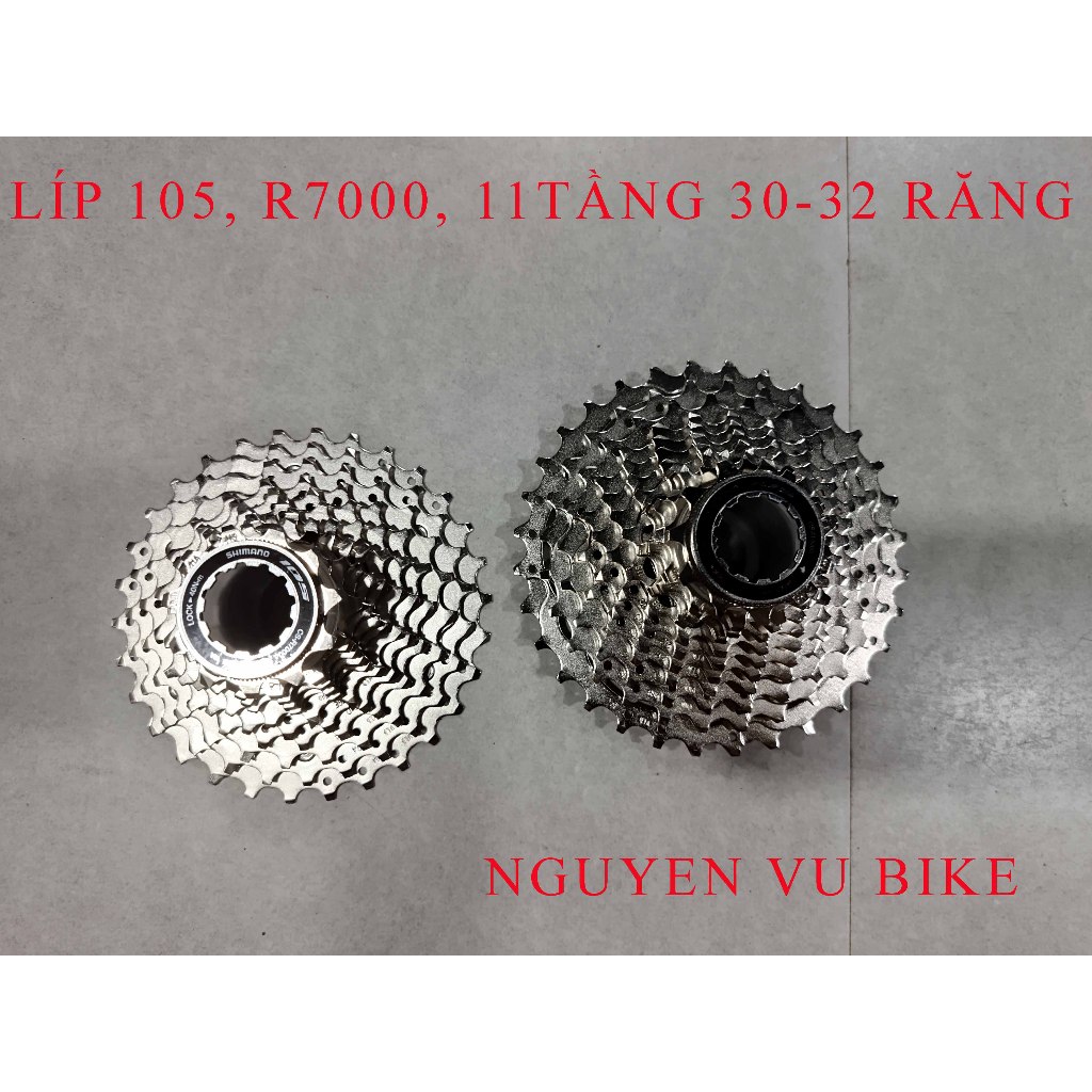 Líp R7000 Japan 11 tầng 30, 32 răng Líp R7000 chính hãng chất lượng cao