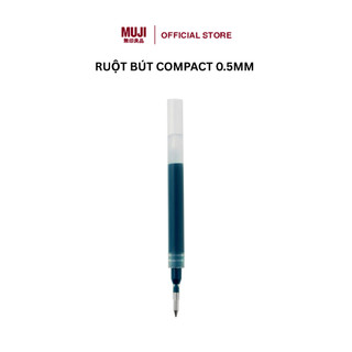  Ruột Bút Compact 0.5mm - Xanh Đen  Cam  Xanh Lá MUJI 