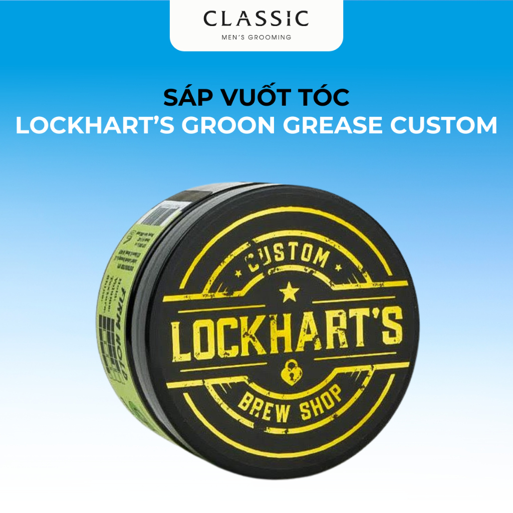 Sáp Vuốt Tóc Lockhart's Groon Grease Custom 96g