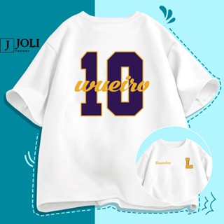 Áo Thun Nam Nữ Unisex Tay Lỡ By JOLI Mã TN Màu Trắng In Hình Chất Cotton Form Rộng Phong Cách Ulzzang J Joli Trendy