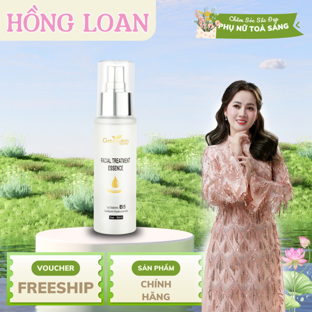B5 cấp ẩm phục hồi da - Greenskin Organic - Mỹ Phẩm Hồng Loan - Hồng Loan