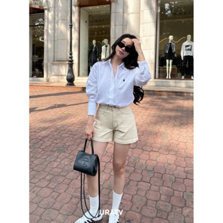  Áo sơmi nữ thêu chất linen form suông RA URATV 