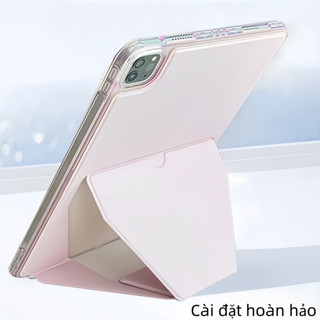  Bao da máy tính bảng có thể gập lại thời trang cho iPad Gen 11 10 A16   2025 Mini  Air 7 6 5 M2 M3 Pro 11 13′′ M4 M5 
