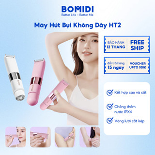 Máy Triệt Lông Vùng Kính Bomidi, Máy Cạo Lông Toàn Thân, Máy Triệt Lông Cầm Tay 2 Trong 1 HT2