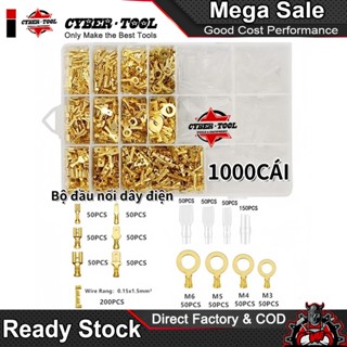 Bộ đầu nối dây điện COOFARI 135/360/1000 Đầu Nối Dây Điện 2.8/4.8/6.3mm cách nhiệt chuyên dụng