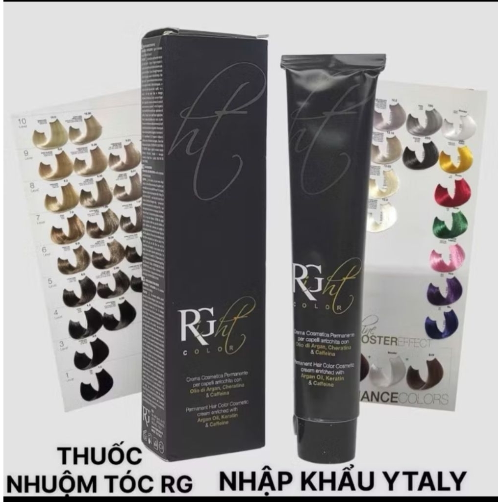 2.MÀU NHUỘM TÓC Right Color RG 100ml cho salon tóc và babershop sử dụng