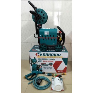  Máy xịt rửa xe Nakawa NK-MP3000pro chỉnh áp công suất 3000W,dây đồng,mô tơ cảm ứng từ 