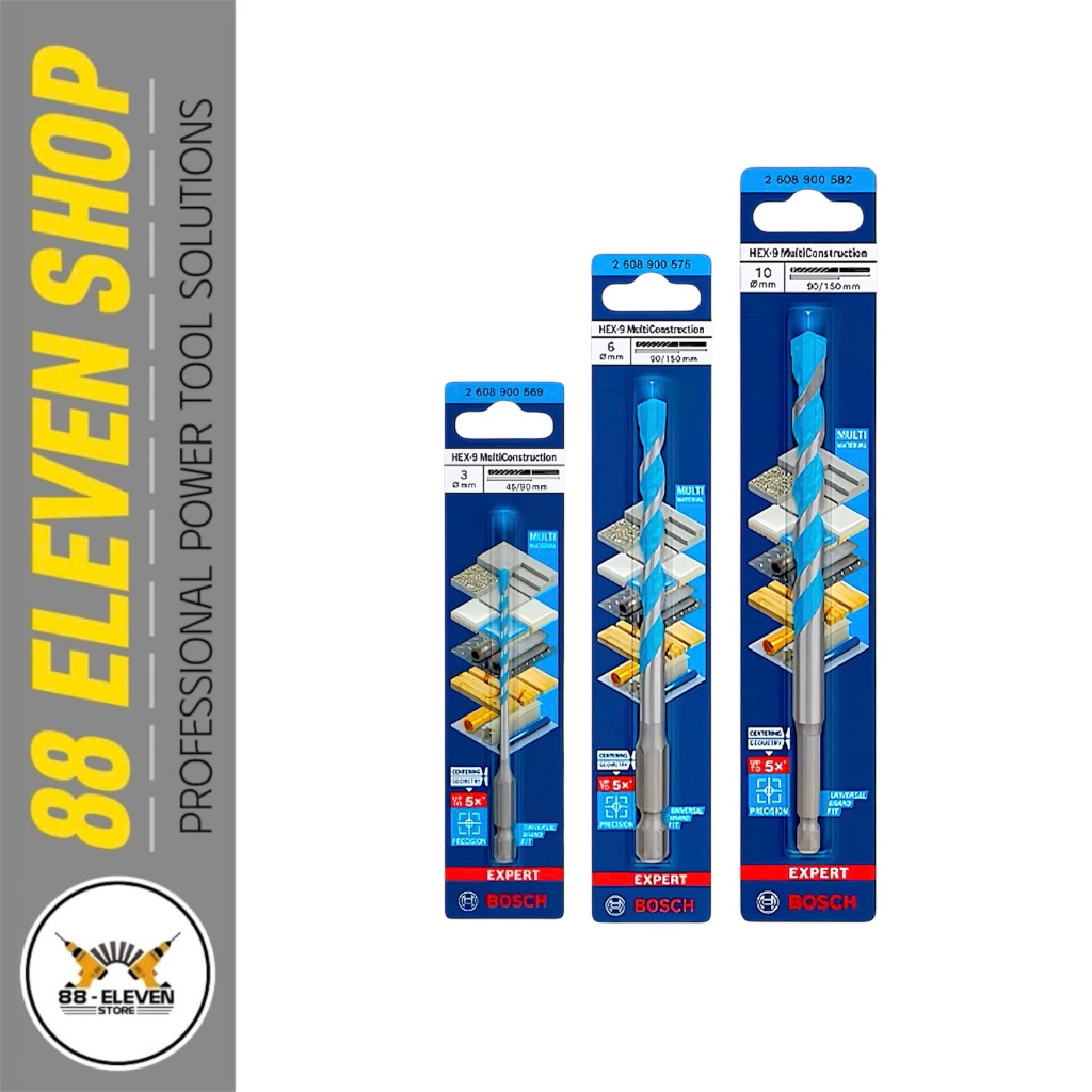 Mũi Khoan Đa Năng Bosch Hex-9 MultiConstruction Chuôi Lục Giác