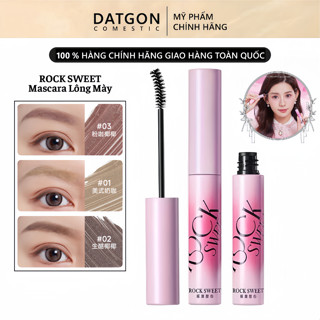   HOẢ TỐC  ROCK SWEET Mascara Velvet Mist Tint Trang điểm lông mày tự nhiên chống nước lâu trôi RS01 