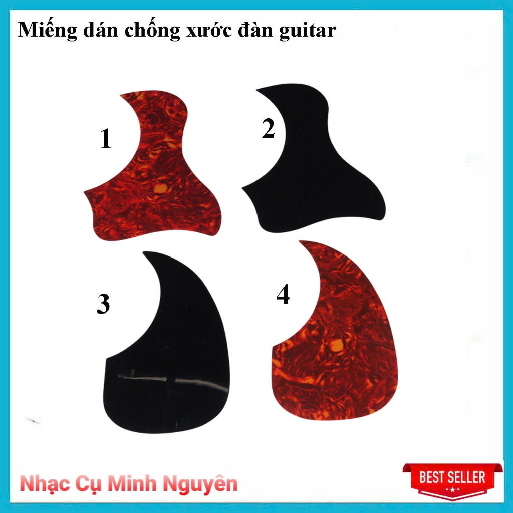 miếng dán chống xước đàn guitar acoustic, classic A1 - Nhạc Cụ Minh Nguyên