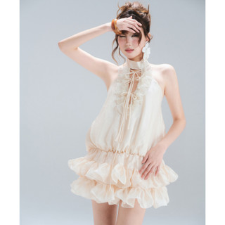  Vanilla Ruffle Dress – Đầm babydoll tầng bèo vanilla Glorious dáng tiểu thư dự tiệc 