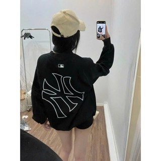 (TẶNG TẤT)Áo nỉ Sweater NY chất liệu NỈ BÔNG cotton 4 CHIỀU cao cấp unisex nam nữ IN HÌNH DẬP NHIỆT CHẤT LƯỢNG CAO