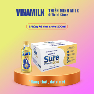 [2 thùng] Sữa bột pha sẵn Sure Prevent Gold 1 Thùng 24 Chai x 200ml