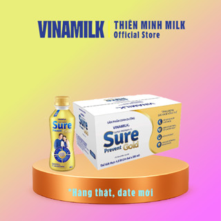  Thùng Sữa bột pha sẵn Sure Prevent Gold Thùng 24 Chai x 200ml 