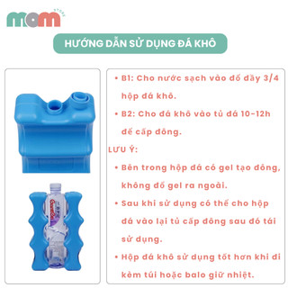 Hộp Đá Khô V-COOOL, Đá Khô Giữ Lạnh Lên Đến 16H