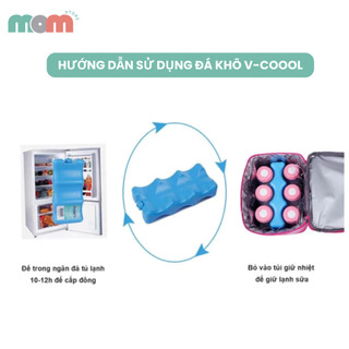 Hộp Đá Khô V-COOOL, Đá Khô Giữ Lạnh Lên Đến 16H