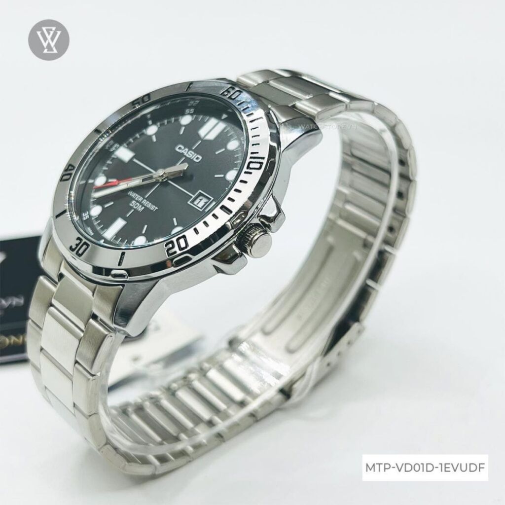Đồng Hồ Nam Casio Serial MTP-VD01D-1EVUDF Sang Trọng Kính Khoáng Tròn 45mm Chống Nước Vỏ Kim Loại Chính Hãng - WATCHSTOR | BigBuy360 - bigbuy360.vn