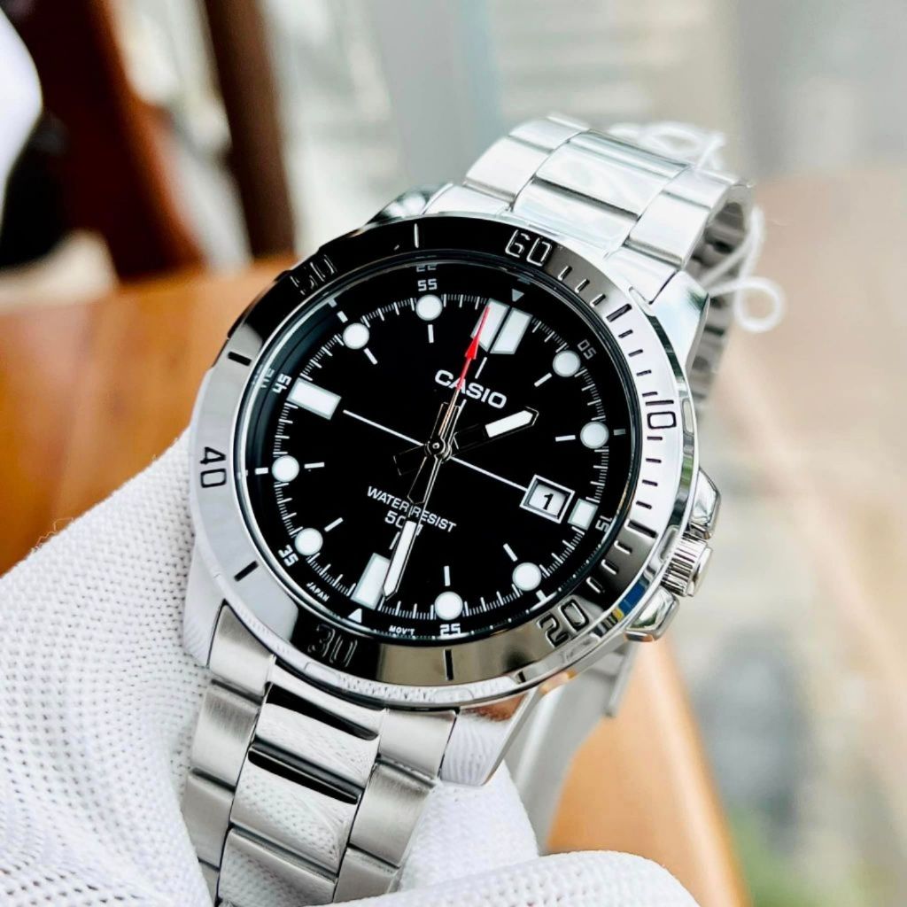 Đồng Hồ Nam Casio Serial MTP-VD01D-1EVUDF Sang Trọng Kính Khoáng Tròn 45mm Chống Nước Vỏ Kim Loại Chính Hãng - WATCHSTOR | BigBuy360 - bigbuy360.vn