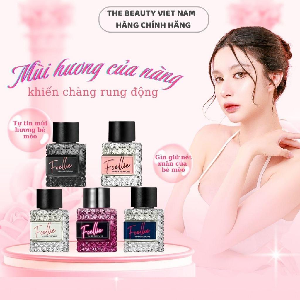 [ Bản 10Ml ] Foellie Chính Hãng  Inner Perfume dành cho vùng kín - Cosmetic Women Perfume