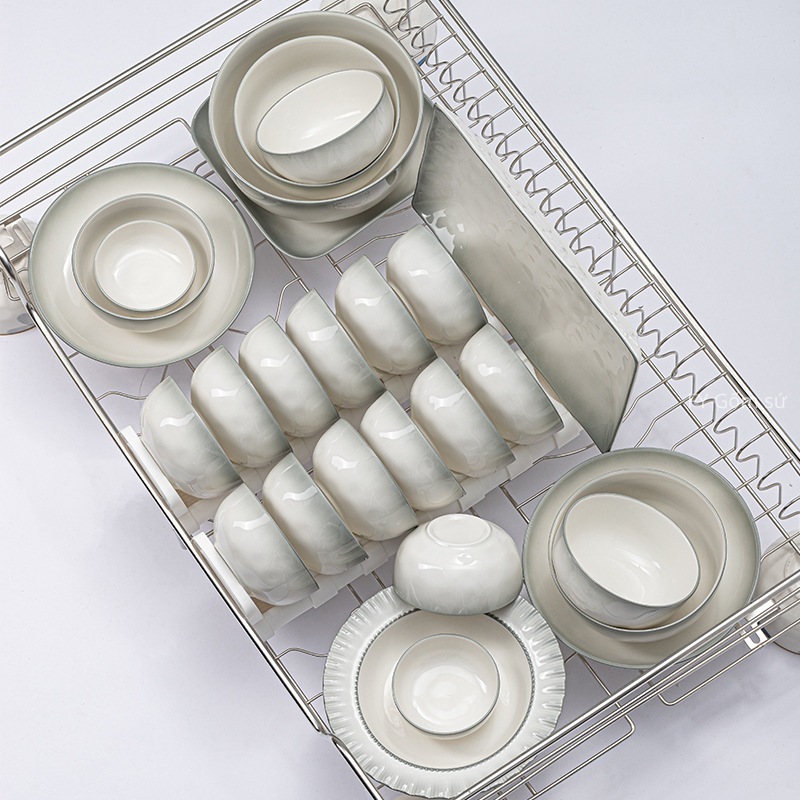 đĩa gốm sâu lòng bát ăn cơm đĩa ăn nhà hàng bát đĩa đẹp đĩa sứ tròn đĩa nông lòng đĩa steak khay sứ 