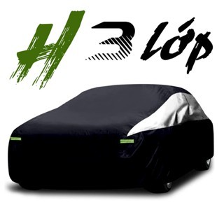 Bạt phủ ô tô áo bạc phủ trùm oto xe hơi 4,5,7 chỗ xe bán tải chống nước,nóng, chống xước chống mưa bụi bẩn lá