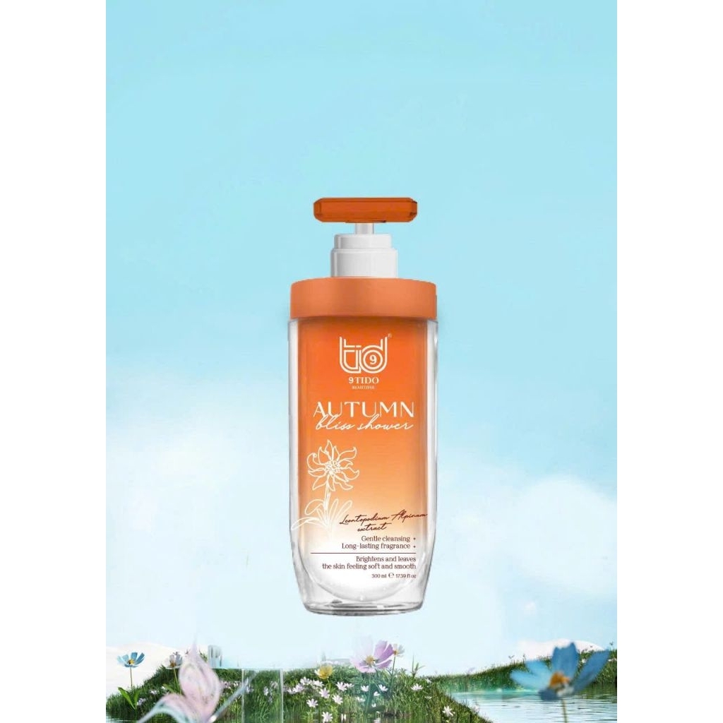 SỮA TẮM CHAI VÀNG 9TIDO - AUTUMN BLISS SHOWER 500ML.