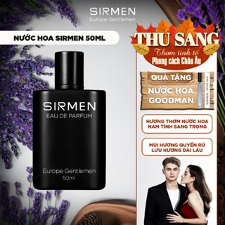 [Chai - 50ml] Nước hoa nam SIRMEN Signature Eau de Parfum Châu Âu Europe Gentlemen cao cấp thơm tự nhiên sang trọng