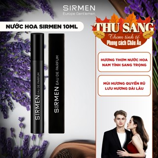 [1 chai - 10ml] Nước hoa nam SIRMEN Signature Eau de Parfum Châu Âu Europe Gentlemen cao cấp
