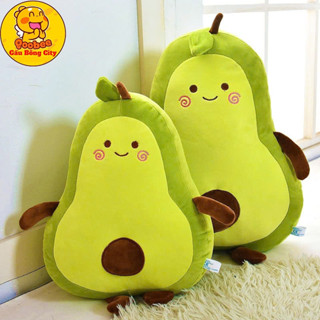 Quả Bơ Bông Dễ Thương Mềm Mịn Quà Tặng Cho Bé Ý Nghĩa Gấu Bông City