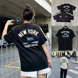 [Authentic💯] Áo Thun New Era NY World Series Neyyan Sọc Đen 13551064* Áo New Era Chính Hãng Full Tem Tag