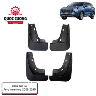  CHẮN BÙN XE FORD TERRITORY đời 2021-2025 CHẤT LIỆU NHỰA DẺO CAO CẤP  GIÁ BÁN 1 BỘ 4 CÁI + TẶNG KÈM ỐC VÍT  