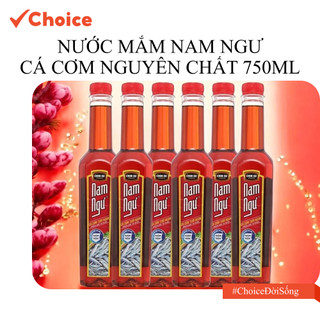   New   Choice  Nước Mắm Nam Ngư FM2-0390-44 Từ Cá Cơm Tươi Chai 750ml 