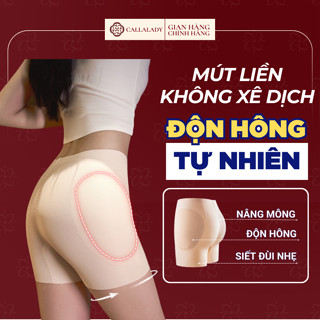  Quần độn hông Callalady nâng mông nịt bụng dưới siết đùi,không lộ viền chất liệu đúc su không viền cao cấp 24 