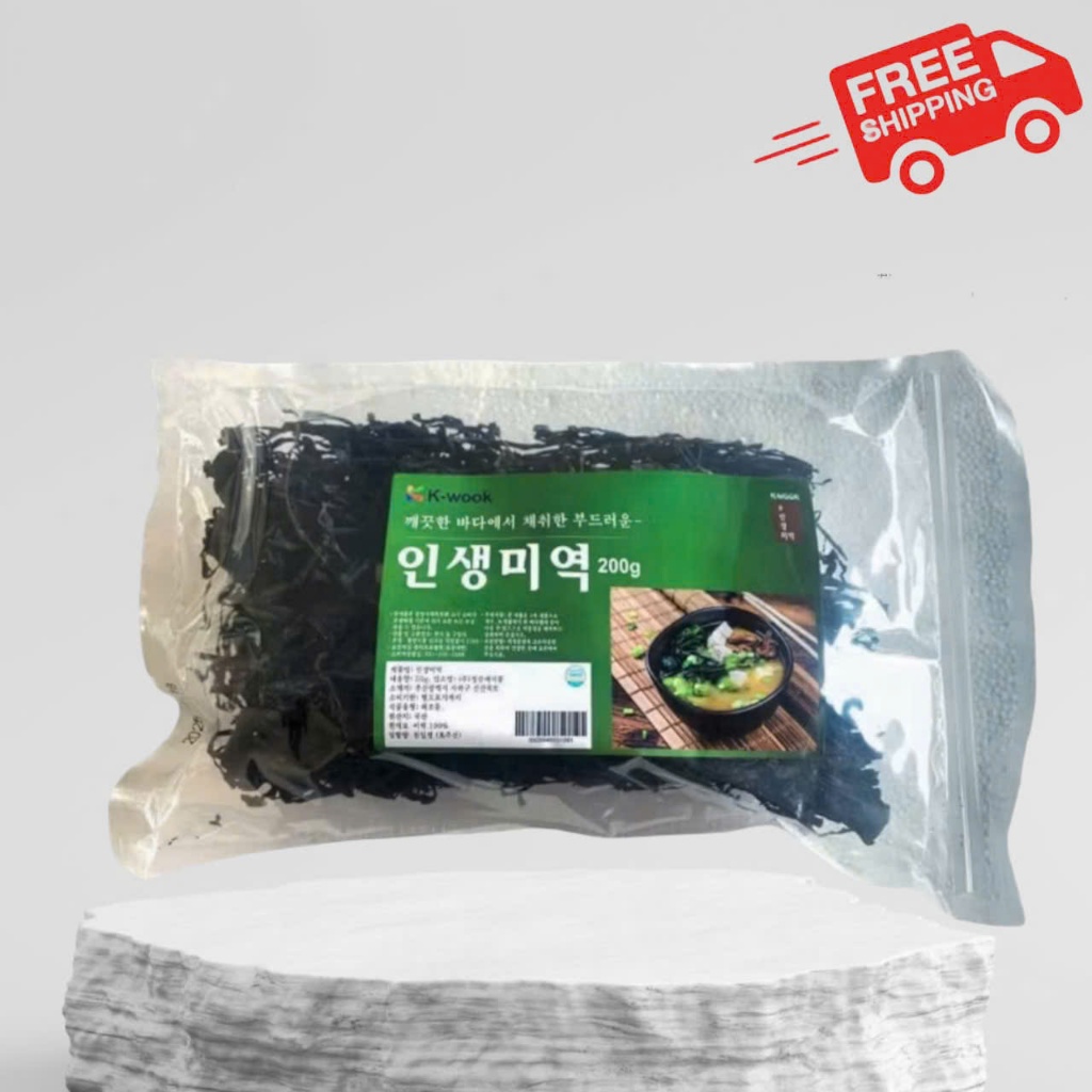 Rong biển khô nấu canh Hàn Quốc K-wook 200g