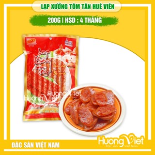  Lạp xưởng tôm Sóc Trăng Tân Huê Viên cao cấp 200g lạp xưởng Mai Quế Lộ làm từ thịt tôm tươi vị cay nhẹ hút chân không 
